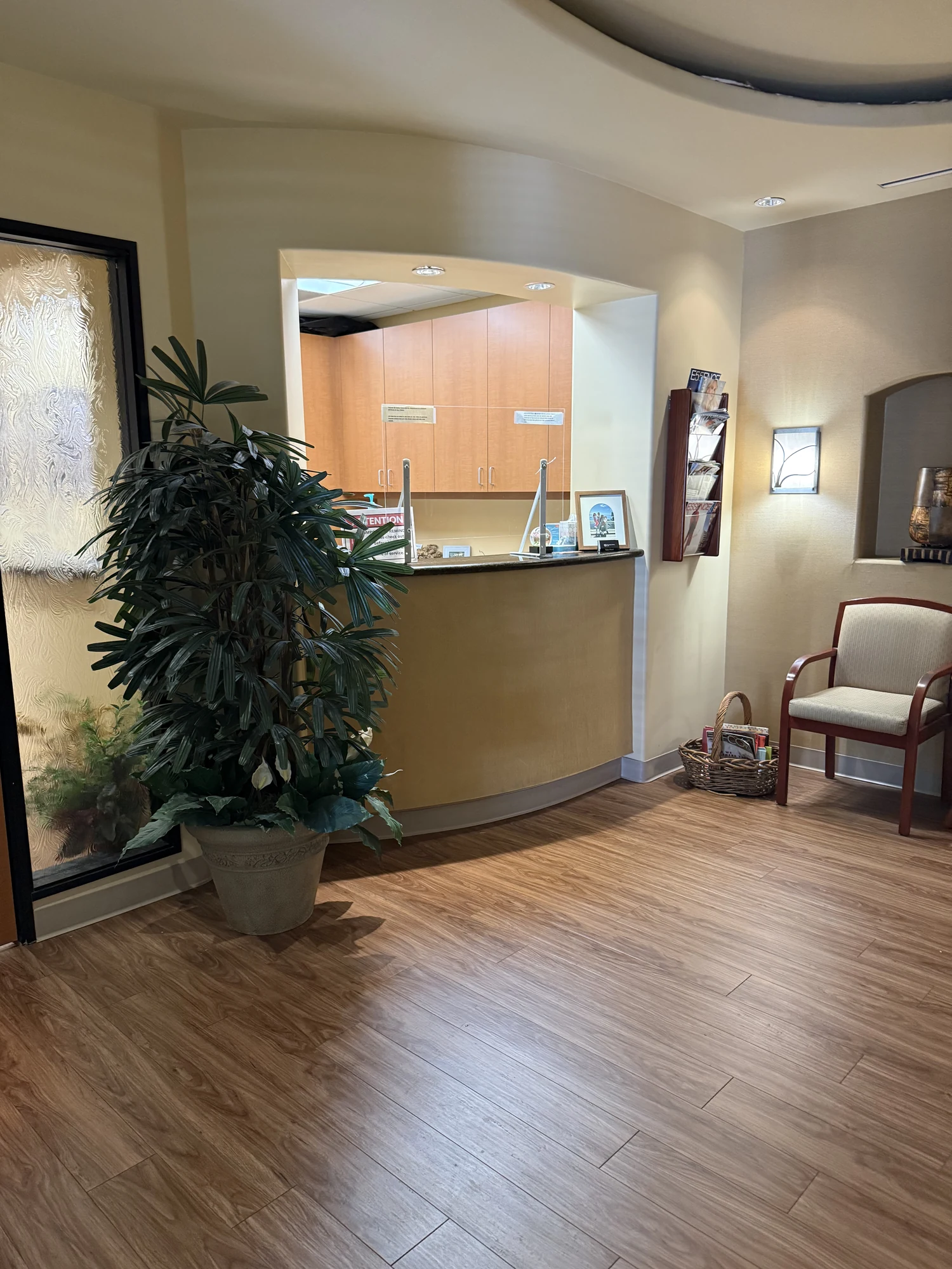 The welcoming waiting area at Zhang Dental Group of Tustin