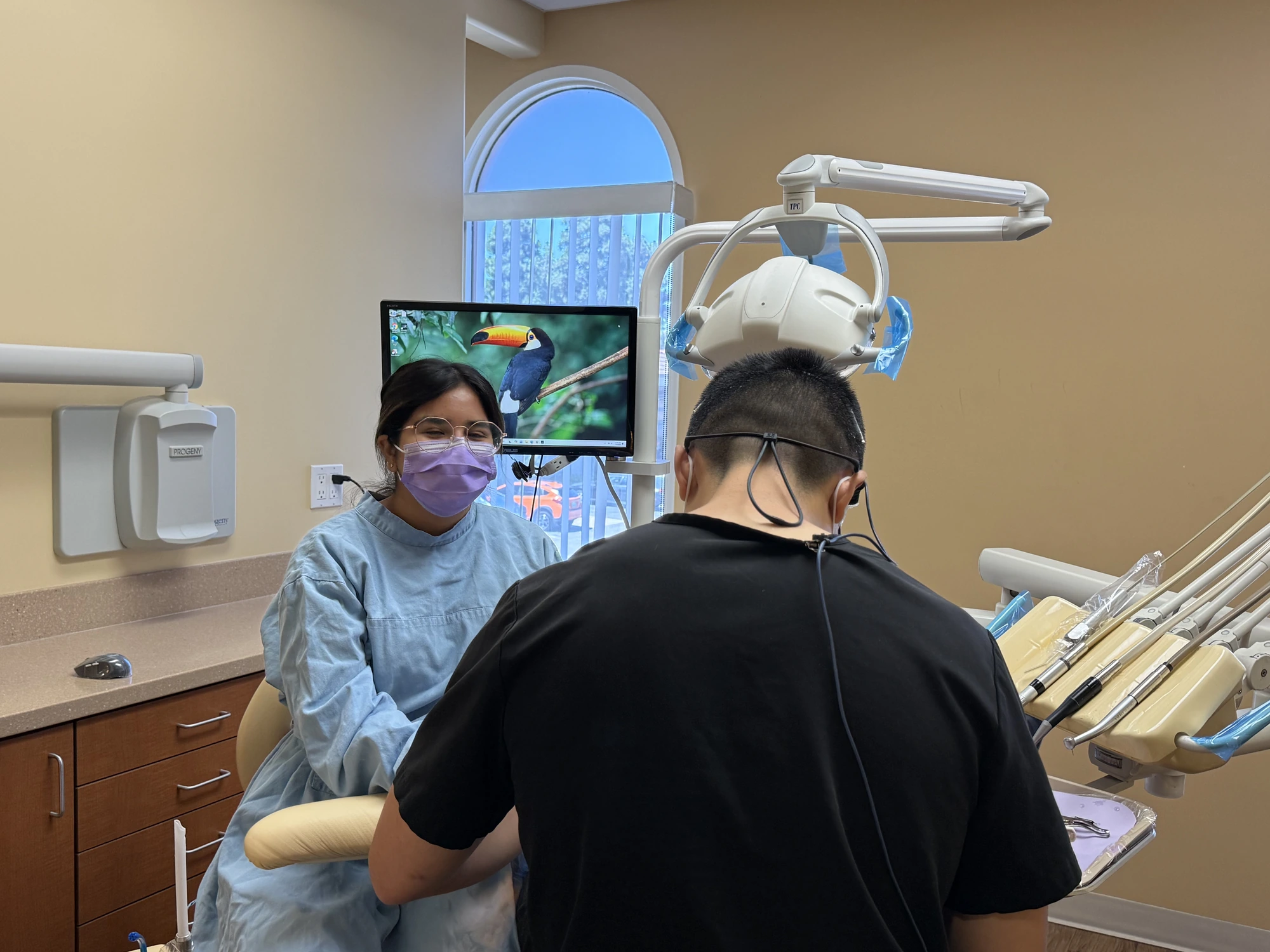 Restorative dental treatment at Zhang Dental Group